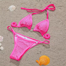 Load image into Gallery viewer, Crystal swim wear 2pcs
