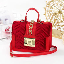 Load image into Gallery viewer, Velvet bag and cap set
