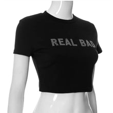Load image into Gallery viewer, Real Bad crop Top
